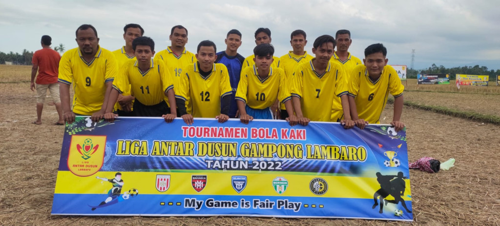Tim Sepak Bola, kegiatan kepemudaan Gampong Lambaro